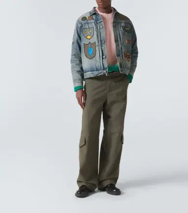 Sacai x Mark Gonzales denim jacket | Thumbnail 3