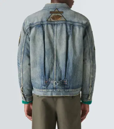 Sacai x Mark Gonzales denim jacket | Thumbnail 5