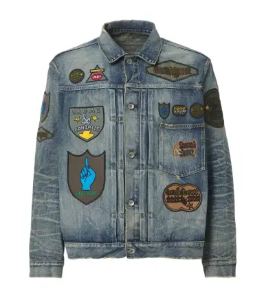 Sacai x Mark Gonzales denim jacket | Thumbnail 1