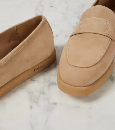 Max Mara Softmoc suede loafers | Thumbnail 3
