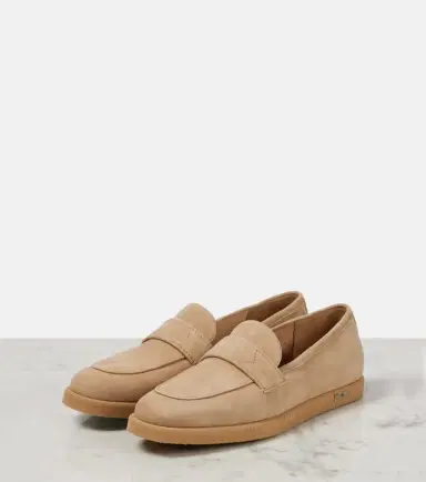 Max Mara Softmoc suede loafers | Thumbnail 4