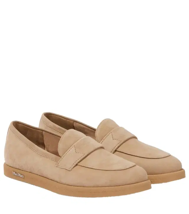 Max Mara Softmoc suede loafers