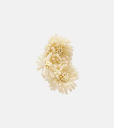 Oscar de la Renta Pompom beaded clip-on earrings | Thumbnail 2