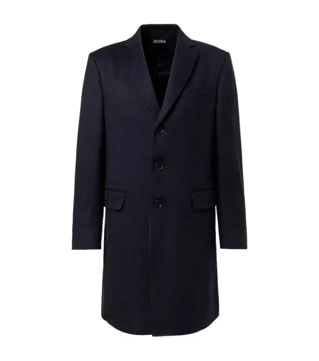 Zegna Wool and cashmere-blend coat