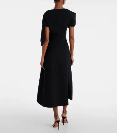 Maticevski Diadem draped asymmetric midi dress | Thumbnail 5