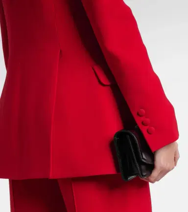 Elie Saab Floral-appliqué cady blazer | Thumbnail 5