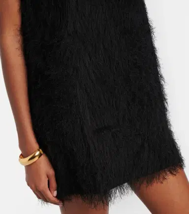 The Frankie Shop Lancy fringed minidress | Thumbnail 2