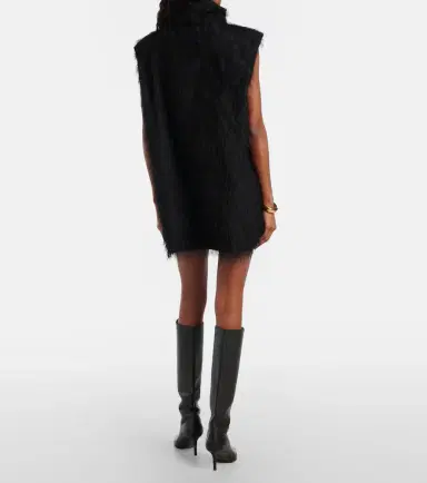 The Frankie Shop Lancy fringed minidress | Thumbnail 3