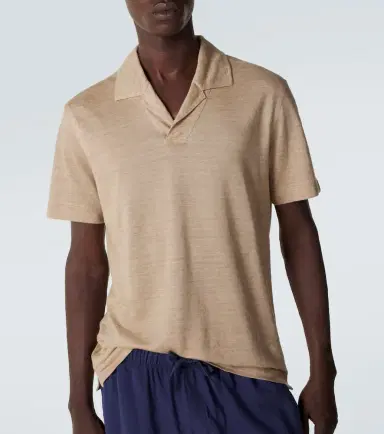 Zegna Linen polo shirt | Thumbnail 4