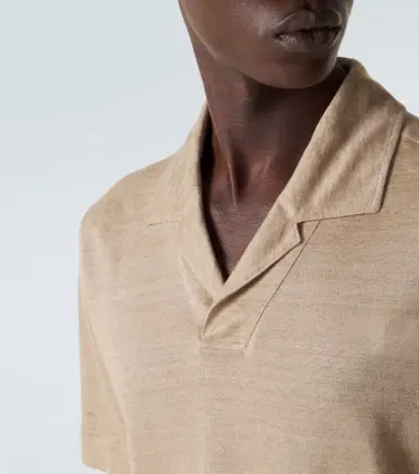 Zegna Linen polo shirt | Thumbnail 6