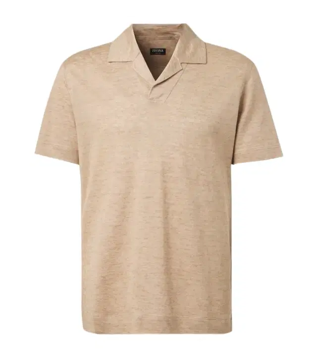 Zegna Linen polo shirt