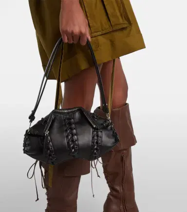 Alexander McQueen Manta Small leather shoulder bag | Thumbnail 2 Alexander McQueen Manta Small leather shoulder bag | Thumbnail 2