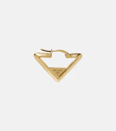 Prada Logo earrings | Thumbnail 4