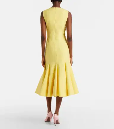 Emilia Wickstead Seema crêpe cocktail dress | Thumbnail 4 Emilia Wickstead Seema crêpe cocktail dress | Thumbnail 4
