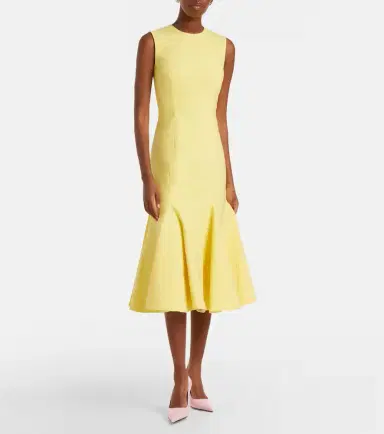 Emilia Wickstead Seema crêpe cocktail dress | Thumbnail 5 Emilia Wickstead Seema crêpe cocktail dress | Thumbnail 5