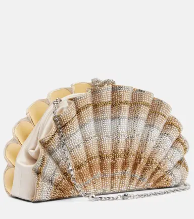 Judith Leiber Couture Origami Fan crystal-embellished clutch | Thumbnail 3 Judith Leiber Couture Origami Fan crystal-embellished clutch | Thumbnail 3