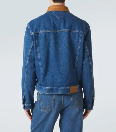 Bottega Veneta Intrecciato denim jacket | Thumbnail 3 Bottega Veneta Intrecciato denim jacket | Thumbnail 3