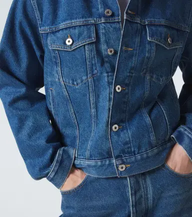 Bottega Veneta Intrecciato denim jacket | Thumbnail 4 Bottega Veneta Intrecciato denim jacket | Thumbnail 4