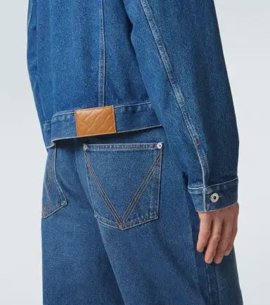 Bottega Veneta Intrecciato denim jacket | Thumbnail 5 Bottega Veneta Intrecciato denim jacket | Thumbnail 5