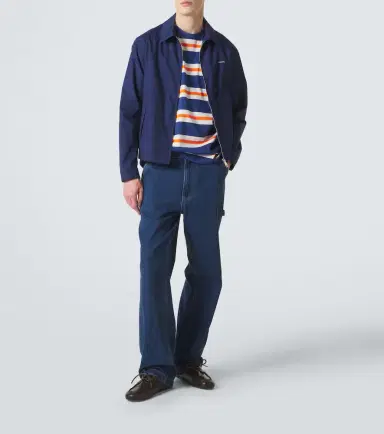 Prada Striped cotton jersey T-shirt | Thumbnail 3 Prada Striped cotton jersey T-shirt | Thumbnail 3