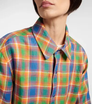 God's True Cashmere Brilliant linen shirt with lapis lazuli | Thumbnail 2