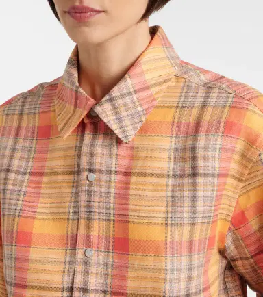 God's True Cashmere Twilight linen shirt with moonstone | Thumbnail 7 God's True Cashmere Twilight linen shirt with moonstone | Thumbnail 7