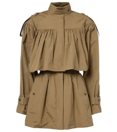 Chloe Chloé Cotton poplin trench coat | Thumbnail 1 Chloe Chloé Cotton poplin trench coat | Thumbnail 1