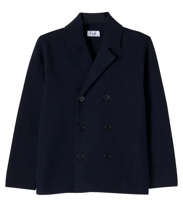 Il Gufo Waffle-knit cotton cardigan