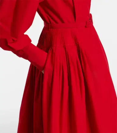 Ralph Lauren Collection Daley belted cotton-blend poplin gown | Thumbnail 2