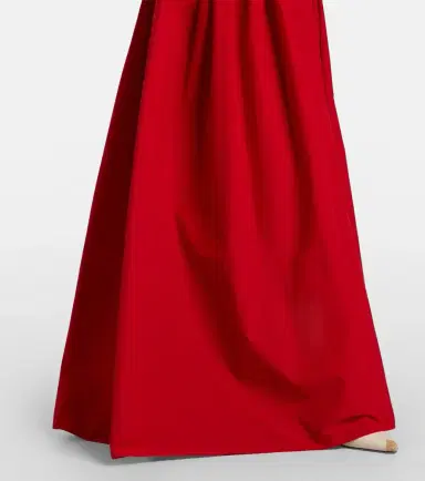Ralph Lauren Collection Daley belted cotton-blend poplin gown | Thumbnail 3