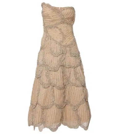 Costarellos Sylvie embellished georgette cocktail dress | Thumbnail 1