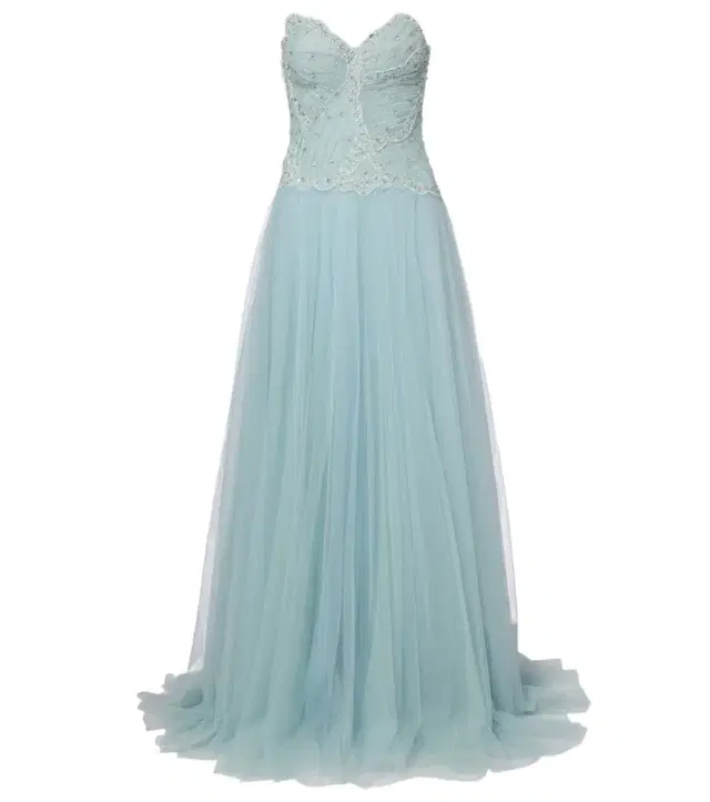 Vivienne embellished tulle gown
