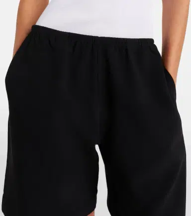 LESET Arielle crêpe shorts | Thumbnail 2 LESET Arielle crêpe shorts | Thumbnail 2
