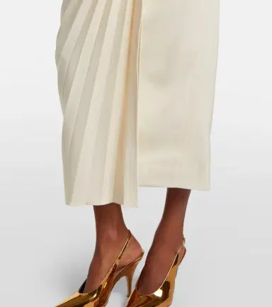 Roberto Cavalli Pleated midi skirt | Thumbnail 2