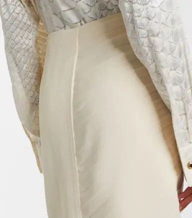 Roberto Cavalli Pleated midi skirt | Thumbnail 3
