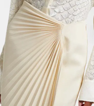 Roberto Cavalli Pleated midi skirt | Thumbnail 4