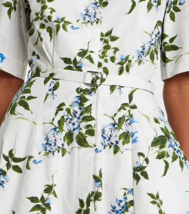 Emilia Wickstead Rubie floral cotton poplin shirt dress | Thumbnail 2