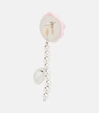 Magda Butrym Rose embellished drop earrings | Thumbnail 3