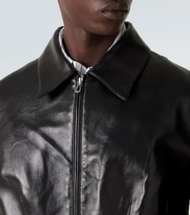 Kiko Kostadinov Lur leather jacket | Thumbnail 3 Kiko Kostadinov Lur leather jacket | Thumbnail 3