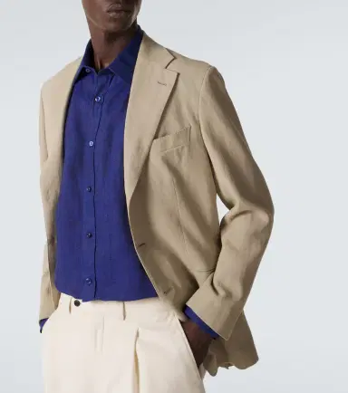 Charvet Linen shirt | Thumbnail 5