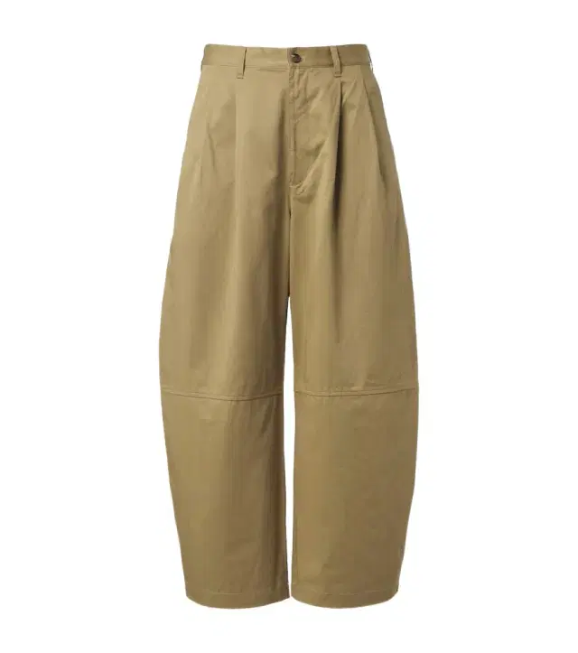 Comme des Garcons Homme Comme des Garçons Homme Cotton and linen barrel-leg chinos