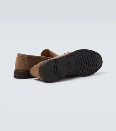 Thom Sweeney Suede penny loafers | Thumbnail 4
