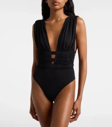 Alaïa Alaïa Shirred bodysuit | Thumbnail 4