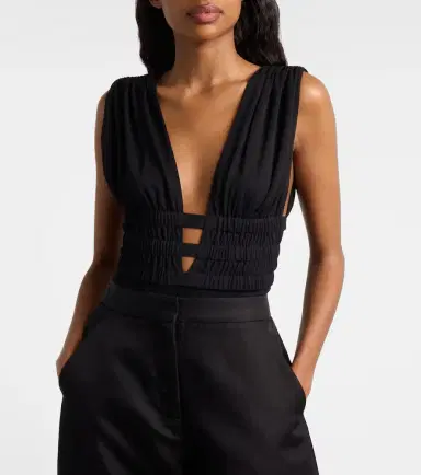 Alaïa Alaïa Shirred bodysuit | Thumbnail 5