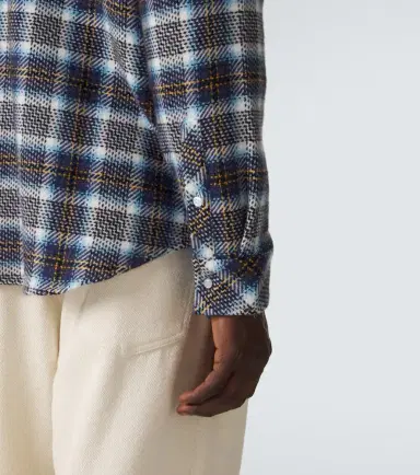 God’s True Cashmere Lightning Storm cashmere shirt with moonstone | Thumbnail 3 God’s True Cashmere Lightning Storm cashmere shirt with moonstone | Thumbnail 3
