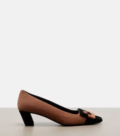 Roger Vivier Belle Vivier suede pumps | Thumbnail 4 Roger Vivier Belle Vivier suede pumps | Thumbnail 4