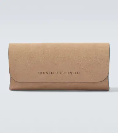 Brunello Cucinelli Logo navigator sunglasses | Thumbnail 5