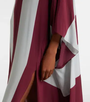 Adriana Degreas Bold Stripes kaftan | Thumbnail 3