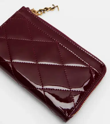 Saint Laurent Paris Fragments patent leather card holder | Thumbnail 2 Saint Laurent Paris Fragments patent leather card holder | Thumbnail 2