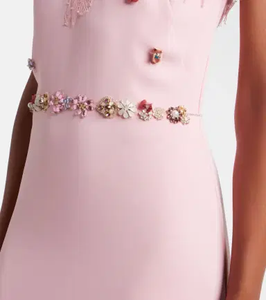 Costarellos Embellished crêpe gown | Thumbnail 6